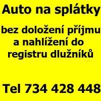 Auto na splátky bez registru Obchody levně